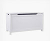 Large Wooden Toy Box Childrens Storage Bench Kids White Chest Playroom Toys Unit