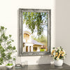 Large Carved Ornate Mirror Retro Baroque Wall Mounted Decorative Mirror 70x100cm