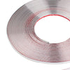 10MM x 15M CHROME STYLING MOULDING TRIM STRIP SELF ADHESIVE - METRE METER WINDOW
