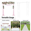 2m Tall Metal Pergola Arbor Wedding Arch Stand Backdrop Garden Trellis Stand Dec