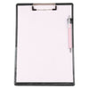 10x A4 Foolscap Clipboard PVC With Pen Holder Black Blue Clip Boards Clipboards