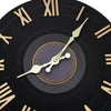 30cm Garden Wall Station Retro CD Record Open Face Decor Indoor Outdoor Clock UK
