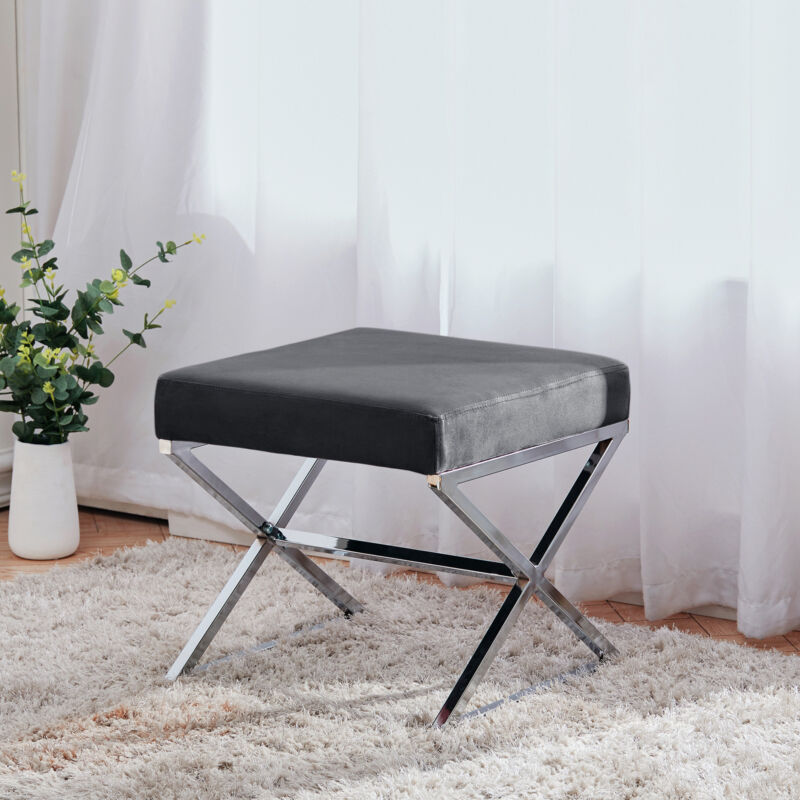 Foldable deals vanity stool