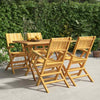 5 Piece Garden Dining Set Solid Wood Teak J2D2