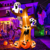 Halloween Inflatable Outdoor Garden Scary Tree Pumpkin Ghost Blow Up Party Decor