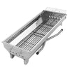 Portable BBQ Charcoal Barbecue Grill Garden Picnic Folding Stainless Steel Stove