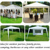 3x3M Gazebo Marquee Strong Waterproof Heavy Duty Garden Patio Party Tent Canopy
