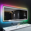 XXL Large Fogless LED Bathroom Mirror Dual Hanging Makeup Vanity Mirror Series