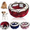 Foldable Pop Up Fabric Dog Crate Cat Cage Pet Travel Puppy Play Pen Tent Outdoor