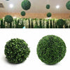 2x Natural Artificial 38cm Boxwood Ball Topiary Indoor/Outdoor Hanging Pot Plant