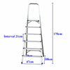 Folding 2 3 4 Step Ladder Safety Non Slip Mat Tread Foldable Kitchen Home DIY