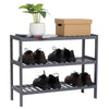 3 Tier Bamboo Shoe Rack Stand Shelf Shelving Hallway,Bathro