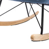 NEW Rocking Chair Upholstered Armchair Leisure Recliner Padded Seat Rocker Chair