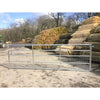 3-12FT Half Mesh Galvanised Field Farm Entrance Security Gate Dog Lamb Pathway