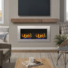 Bio Ethanol Fireplace Real Fire Frame 2/3 Burner Wall/Insert w Protective Glass