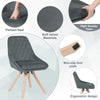 WOLTU Set of 1/2/4/6 Dining Chairs Swivel Chairs Wooden Home Office Commercial