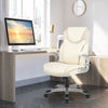 Ergonomic Office Task Chair Swivel PU Leather Executive Chair W/ Rock Function