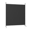 Folding Room Divider 1/4 Panel Freestanding Wall Privacy Screen Protector