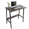 31.5" Small Computer Desk Writing Study Workstation Storage Table Home Office