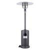 13KW Gas Powered Patio Heater with Wheels Outdoor Garden Warmer Burner Standing