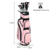 Ladies Womens Complete Golf Club Set w/460cc Alloy Driver Stand Bag Free Putter