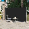 Retractable Side Awning Sunshade Garden Privacy Screen Automatic Roll-back Blind