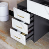 Dressing Table With Mirror Drawers Stool Set Bedroom Makeup Desk Vanity Table