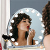 15Bulb Dimmable LED Light Hollywood Dressing Table Mirror Vanity Cosmetic Mirror