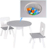 MDF Childrens Table and Chair Set For Kids Study Writing Reading Playing