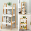 3/4 Tier Plant Pots Ladder Shelf Storage Unit Display Stand Bathroom Rack