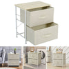 Fabric Chest of 2/3/4/5/7/8 Drawers Cabinet Bedside Table Organiser Storage Unit