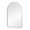 Large Gold Arched Frame Mirror Wall Hanging Bathroom Dressing HD Mirrors 50x70cm
