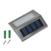 6pcs Bright Solar Power Door Fence Deck Wall Lights LED Outdoor Garden Lighting