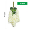 SYST Wedding Wisteria Fake Flowers Artificial Flower Vine Hanging Garland Decor