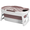 Folding Bath Bucket Foldable Adult Tub Baby Swimming Pool Bathroom SPA Tub 113cm