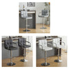 2xBar Stool Dining Room Restaurant Stool Lift Swivel Bistro Arm Chair 3 color