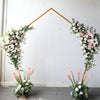 2.5M Gold Balloon Archway Wedding Backdrop Arch Frame Flower Stand Display Decor