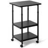 Mobile Printer Utility Cart Machine Stand Home Office Storage Organiser Shelves