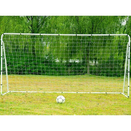 365×182×120CM Steel Tube Soccer Goal Training Set For Outdoor Football Sports UK