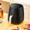 3.8L Air Fryer Rapid Healthy Cooker Oven Low Fat Oil Free Food Frying Black