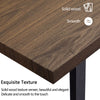 Brown Dining Table MDF Top U-shaped Leg Rectangle Wood Table Desk Dining Room UK
