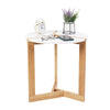 Wooden Coffee Table Side End Table Antique Storage Modern Bedside Plant Stand