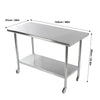 Stainless Steel Table Kitchen Catering Commercial Table Food Prep Workbench