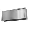 150*35*60cm Stainless Steel Wall Hanging Cabinet Sliding Door Intermediate Floor