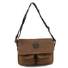 Mens Canvas Shoulder Messenger Bag Vintage Military Satchel Briefcase Handbag