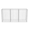 Gabion Basket Wire Retaining Wall Outdoor Garden Patio Design Steel Multi Sizes