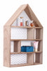 Wooden Display Wall Hanging Storage Unit Rack Shelves Cubes Home Decor Ornaments