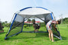 Large Garden Camping Tent Mesh Walls Sun Shade Shelter Patio Gazebo Pergolas