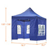 2x2/3x3m Pop-up Gazebo 420D Oxford Marquee Canopy Outdoor Patio Party Tent HQ