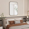 Elegant Large Bathroom Mirror HD Glass Vanity Mirror Hanging Hall Mantelpiece